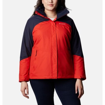 Columbia Jas Dames, Bugaboo II Fleece Interchange Plus Size Oranje, 79ZTRWGJM